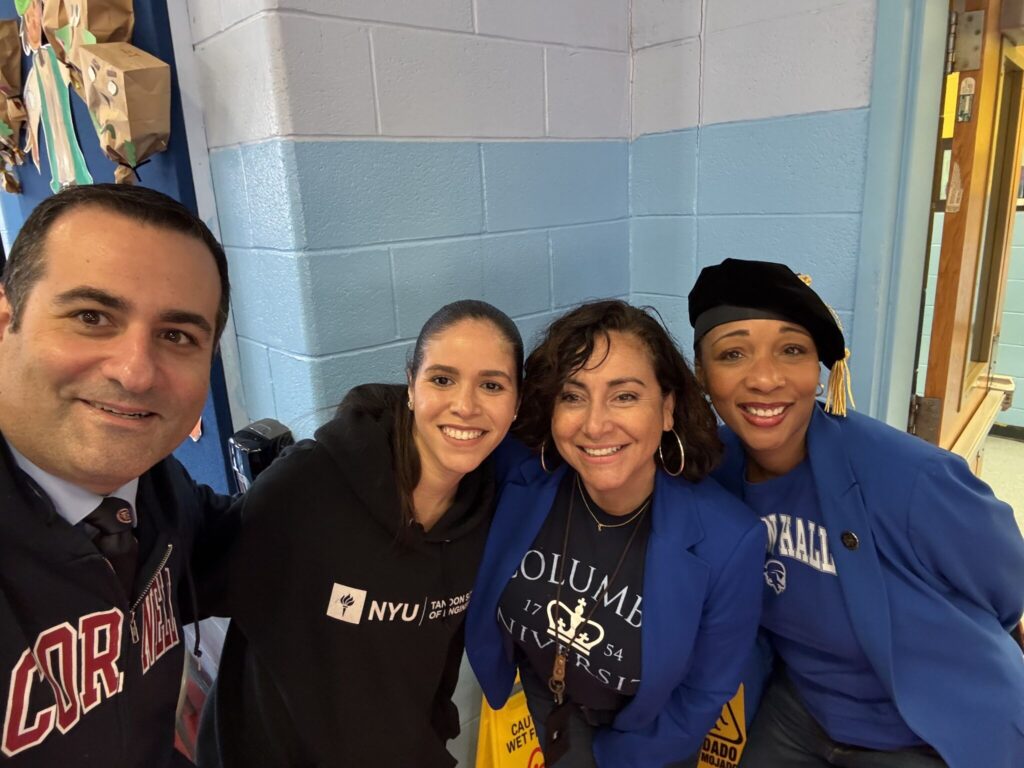 David Hollander and the AP team at Uniondale UFSD